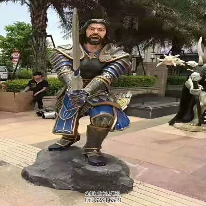 抽象绿巨人雕塑 景观小品卡通雕塑供需 广场影视剧雕塑供求