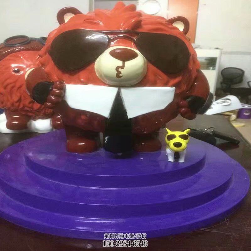 环境绿巨人雕塑 园林卡通雕塑摆件订做 空间影视剧雕塑精品